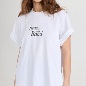 Victoria Beckham Slogan Tee I Was The Band